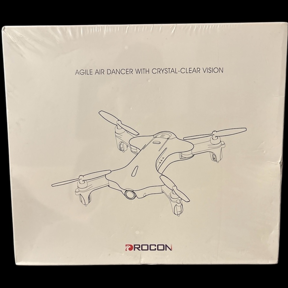 Drocon White VR Drone for Enhanced Aerial Exploration